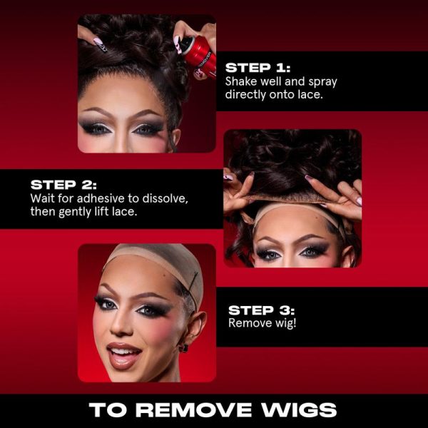 Go Off Makeup & Wig Adhesive Dissolving Mist - Limited Edition, Vegan & Cruelty-Free, Dermatologist & Ophthalmologist Tested, Sensitive Skin-Friendly, Easy Removal for Wigs & Makeup - Image 8