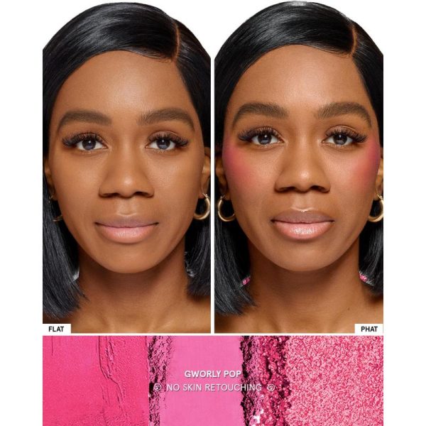 Cheek Clapper 3D Blush Trio Palette - Multi-Formula, Pigmented Blush Trio | Cream, Powder & Blush Highlighter for Ultra-Intense Color & Radiant Cheeks - Image 4