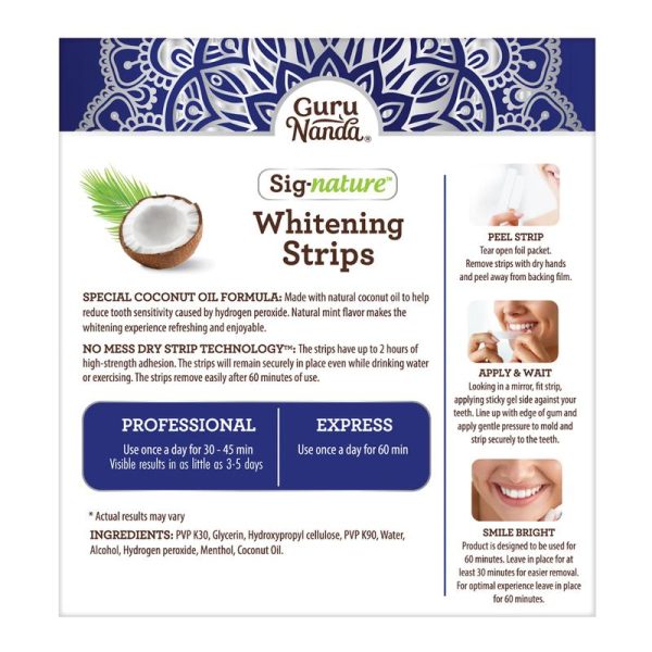 GuruNanda Whitening Strips (7-day treatment) - Image 7
