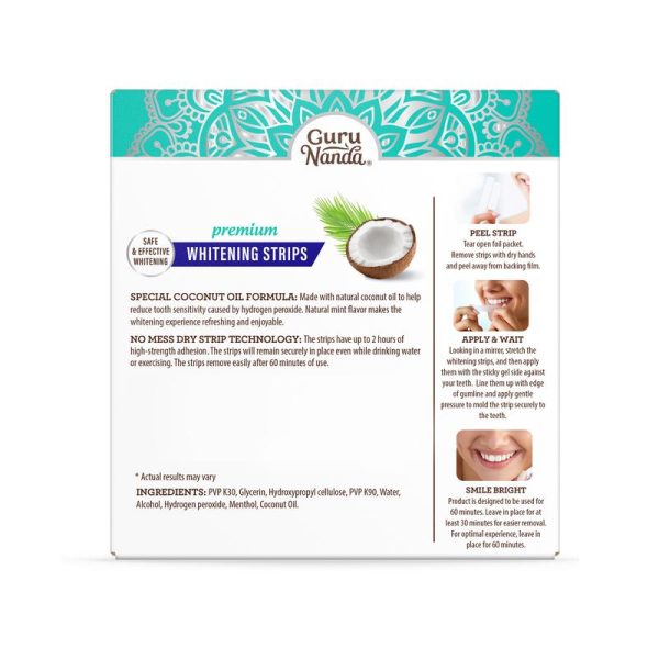 GuruNanda Whitening Strips (7-day treatment) - Image 8