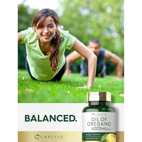 Carlyle Oregano Oil 4000mg Supplement | 150 Softgel Capsules | Contains Carvacrol | Non-GMO & Gluten Free Formula - Image 6