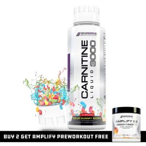 Cutler Nutrition Liquid Carnitine 3000 for Energy and Recovery Support Dietary Fitness Supplement Edible Healthcare Vitamin