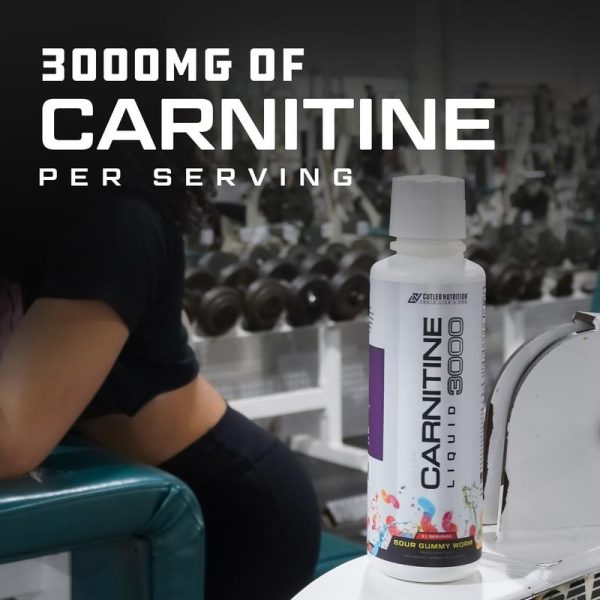 Cutler Nutrition Liquid Carnitine 3000 for Energy and Recovery Support Dietary Fitness Supplement Edible Healthcare Vitamin - Image 3