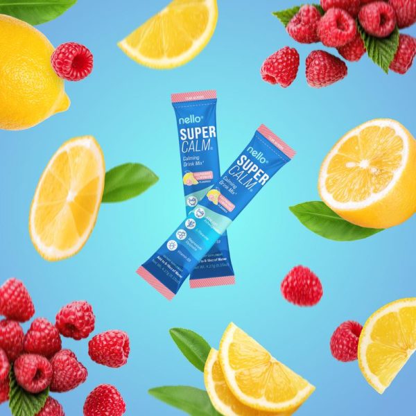Nello Supercalm – Calming Drink Mix with KSM-66 Ashwagandha, Vitamin D3, Magnesium & L-Theanine – Supports Cortisol Balance, Mood & Sleep, Helps Manage Occasional Stress – Travel Packets (20 Servings) - Image 4