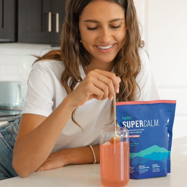 Nello Supercalm – Calming Drink Mix with KSM-66 Ashwagandha, Vitamin D3, Magnesium & L-Theanine – Supports Cortisol Balance, Mood & Sleep, Helps Manage Occasional Stress – Travel Packets (20 Servings) - Image 5