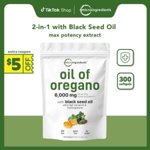 Micro Ingredients Oregano Oil with Black Seed Oil
