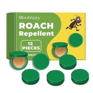 MoonSpry Roach Repellent, Domestic Dormitory Kitchen Powerful Cleaning Cockroach Exterminator Cockroach Gel Bait Pest Control Kit Rodent Repellent Pouches for Indoor & Outdoor Multi-Surface Microfiber Floor Mop roach killer indoor infestation