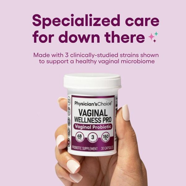 Physician's Choice Vaginal Probiotic - Daily Support for pH Balance, Odor Control, Feminine Microbiome & Flora Health with Cranberry for Women - Image 2
