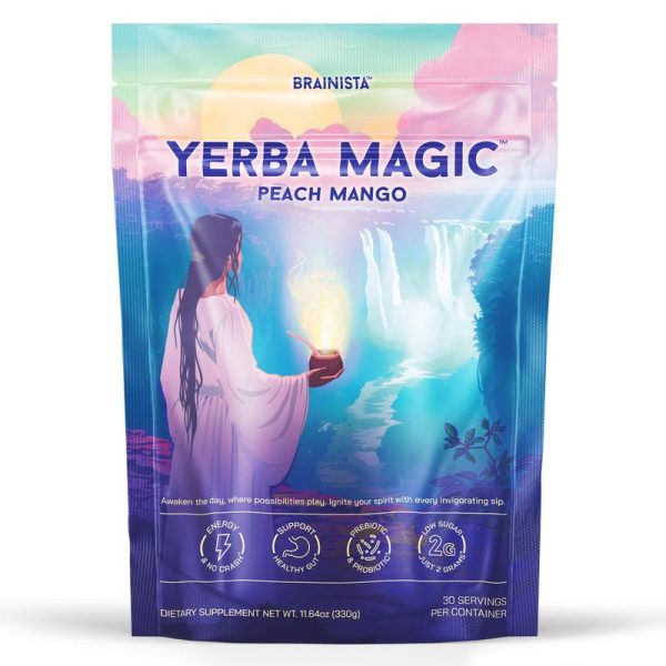 Yerba Magic | Yerba Mate Instant Tea Powder | 20 or 30 Serving Options | Multiple Flavors Available