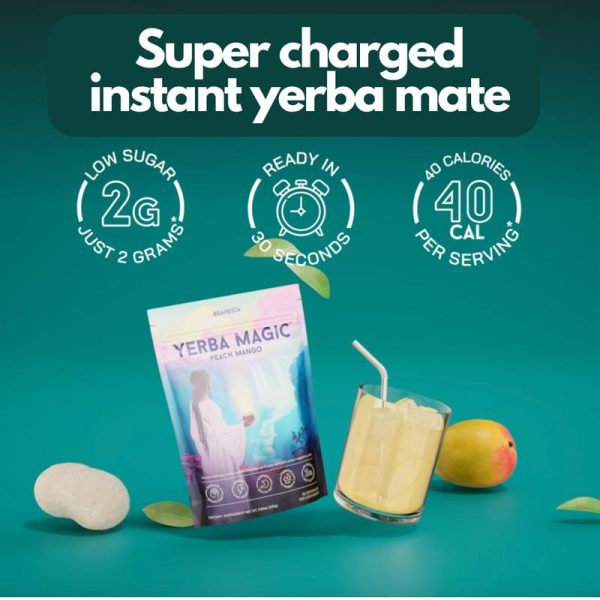 Yerba Magic | Yerba Mate Instant Tea Powder | 20 or 30 Serving Options | Multiple Flavors Available - Image 3
