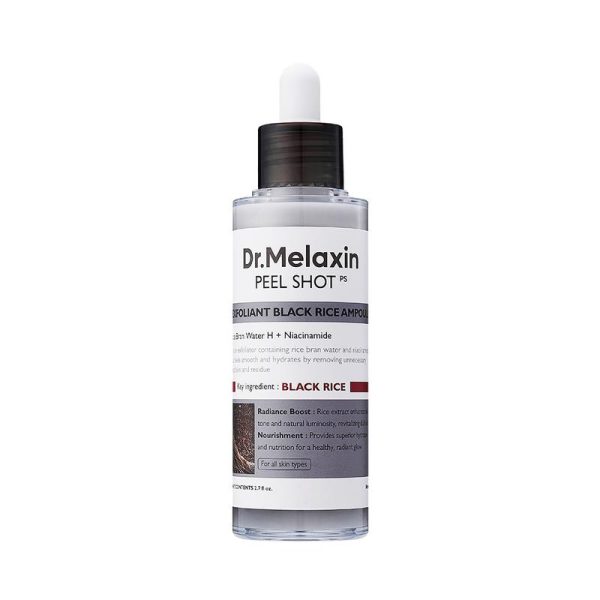 Dr.Melaxin Official] Peel Shot Glow Rice Ampoule Duo - Serums for Brightening, Exfoliating, and Moisturizing - Suitable for All Skin Types - Image 8