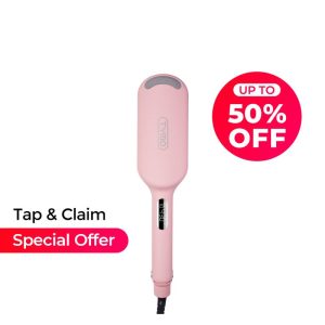 TYMO ROVY Beach Waves Curling Wand, Ionic Deep Waver Hair Curler Tool with Ceramic 3 Barrel for Women, Dual Voltage, Anti-Scald, Easy to Use crimper iron hair crimper bed head waver Comfort