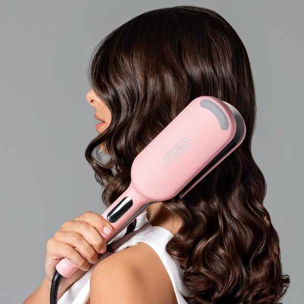 TYMO ROVY Beach Waves Curling Wand, Ionic Deep Waver Hair Curler Tool with Ceramic 3 Barrel for Women, Dual Voltage, Anti-Scald, Easy to Use crimper iron hair crimper bed head waver Comfort - Image 8