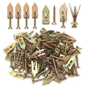 40PCS Self-Drilling Drywall Anchors and Screws Kit, 12x30mm, No Pre-Drilling Needed, Supports Up to 66 lbs, Ideal for Home and Office Organization,SEESE