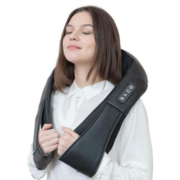 DAILYLIFE Shiatsu Neck and Back Massager, Electric Shoulder Massager, Car Neck Massage Pillow for Neck, Back, Shoulder, Foot, Leg Massage, Relieve Muscle Pain, Perfect Present for Man/Woman/Family, FathersDayGift - Image 4