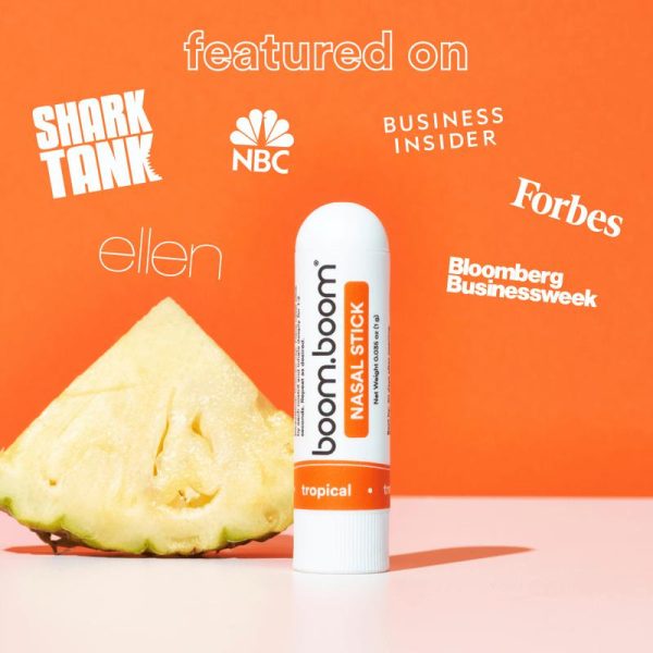 BoomBoom Nasal Stick: Free Your Nose | Featured on SharkTank | Powerful Essential Oils with Vapor Flow Technology | Breathe In Life - Image 4