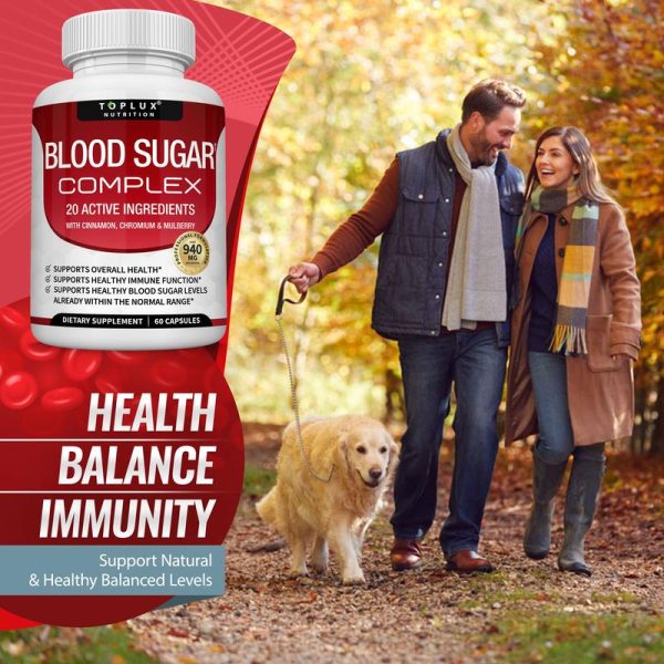 Blood Sugar Complex 20 Vitamins & Minerals Support Overall Health - Image 5