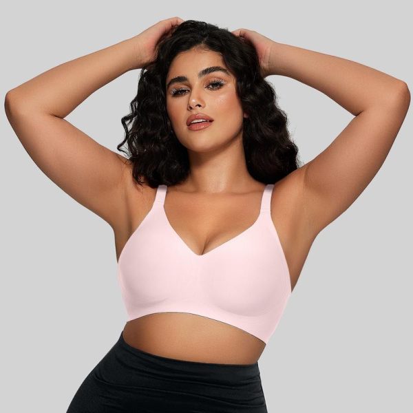 OEAK Women Comfortable Push Up Bras Wireless Seamless Full Coverage Bra Buttery Soft Everyday Tshirt Bra Convertible Bra Dealsforyoudays - Image 3