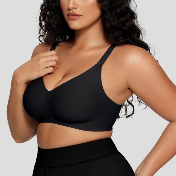 OEAK Women Comfortable Push Up Bras Wireless Seamless Full Coverage Bra Buttery Soft Everyday Tshirt Bra Convertible Bra Dealsforyoudays - Image 4