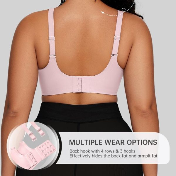 OEAK Women Comfortable Push Up Bras Wireless Seamless Full Coverage Bra Buttery Soft Everyday Tshirt Bra Convertible Bra Dealsforyoudays - Image 8