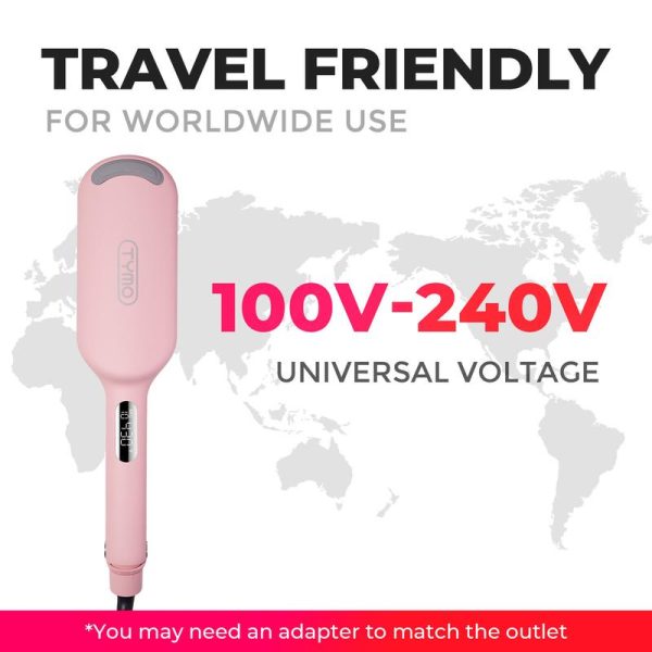 TYMO ROVY COMPACT Hair Waver Crimper, Hair Curler & Curling Irons, Hair Styling Tool with Negative Ionic Technology for Smooth Waves, Wavy Comfort - Image 4
