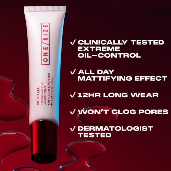 Oil Control On Lock: Mattifying & Setting Duo | Oil Sucker Primer & ONE/SIZE Setting Spray | 16-Hour Waterproof Matte Makeup for Acne-Prone Skin - Image 8