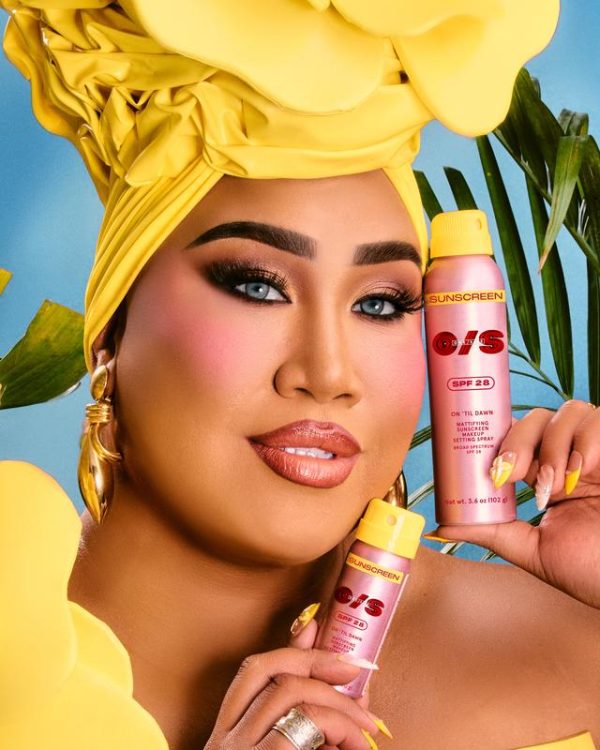 On ’Til Dawn Mattifying Sunscreen Makeup Setting Spray SPF 28 Travel-Sized - Image 2