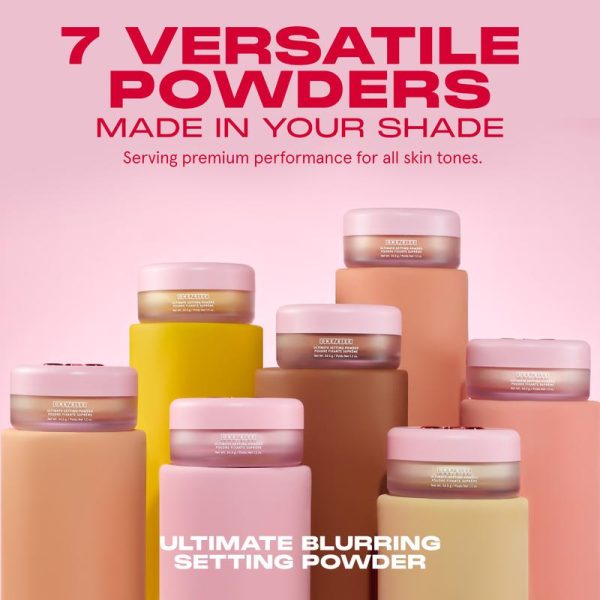 ONE/SIZE Ultimate Blurring Setting Powder Full Size 1.2 oz - 24-HR Shine Control, All-Day Wear, Blurring & Brightening Loose Powder - Image 3