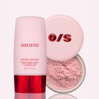 Prime & Set Bundle – Pore-Minimizing Hydrating Primer with Niacinamide and Witch Hazel, Setting Powder for Longwear and Matte Finish, Cosmetic Set Hydrate Makeup